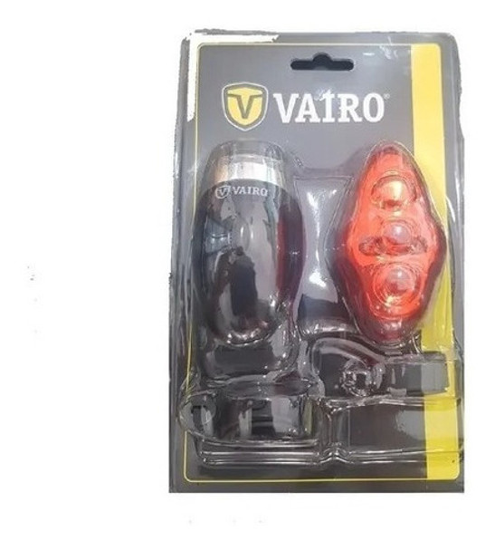 Luz / Destellador Vairo 152c P/ Bici Delantera / Trasera 0