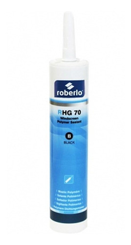 Roberlo Rhg 70 Adhesivo Parabrisas Negro 290ml 0