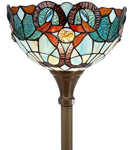 S12p Estilo Tiffany  Lámpara De Techo Con Difusor De 12 PuLG 0