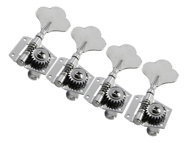 Set De Clavijas Cromadas Para Bajo 4l Jinho T/fender 0