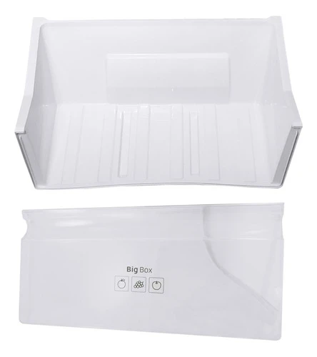Kit Gaveta Legumes + Tampa Refrigerador Samsung Rt35feajdsl 0