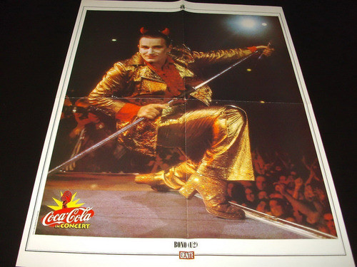 Poster Bono * U2 * 55 X 42 (j024) 0