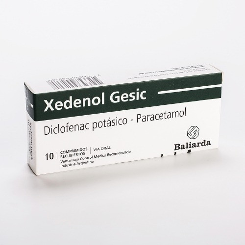 Xedenol Gesic  10 Comp 0