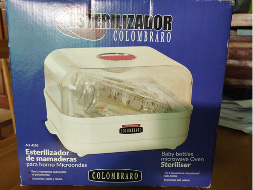Esterilizador De Mamaderas Para Microondas Colombraro 0
