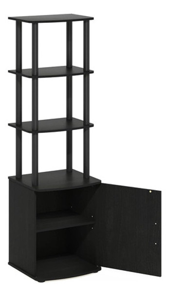 Furinno Turn-n-tube Tall Tv Entertainment Side Table Display 0