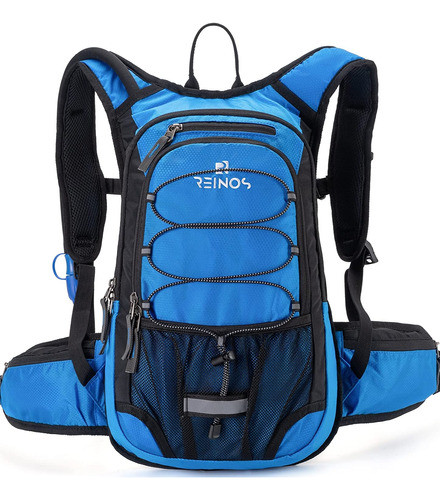 Mochila Senderismo Azul Pack Hidratacion 3l 0