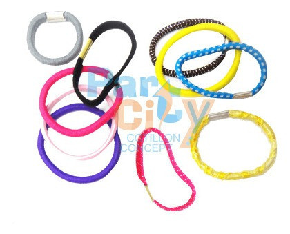 Gomitas De Pelo X20 Colores Varios 0