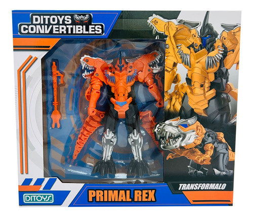 Primal Rex Transfórmalo Ditoys Convertibles Original 2585 0