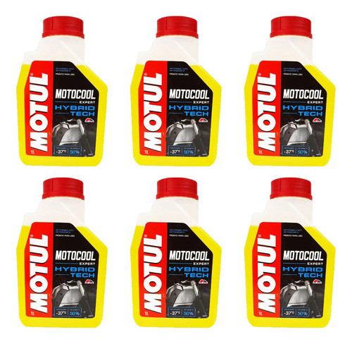 6 Fluído Arrefecimento Radiador Motul Motocool Anticorrosivo 0