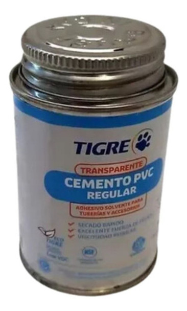 Cemento Solvente Tigre Para Pvc 118ml 0 Cemento Solvente Tigre Para Pvc 118ml 0