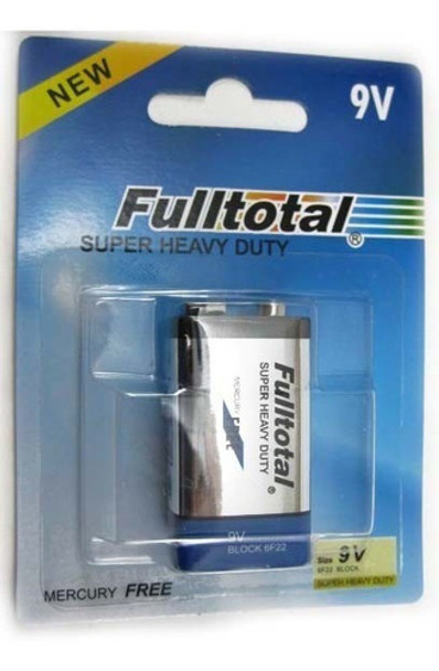 Bateria Comun De Carbon 9v Fulltotal 0