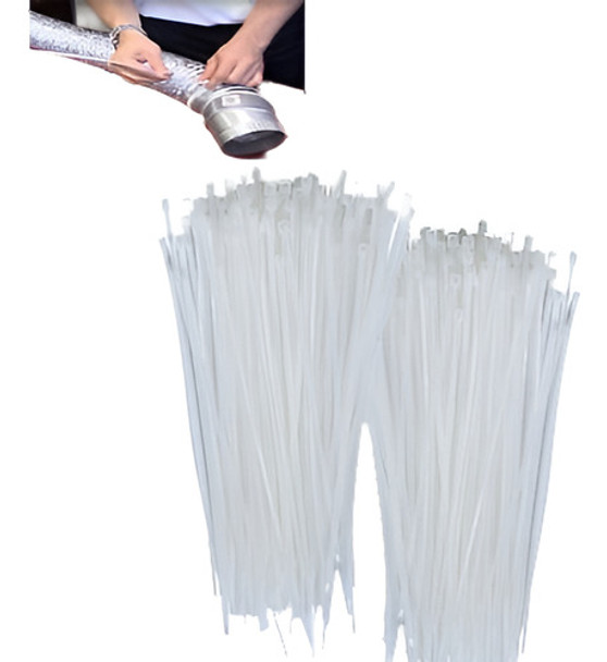 1000pcs 12  40 Libras Nylon Zip Plástico Abrigo Corte Loop B 0