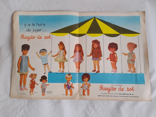 Poster Publicidad De Muñeca Rayito De Sol 0