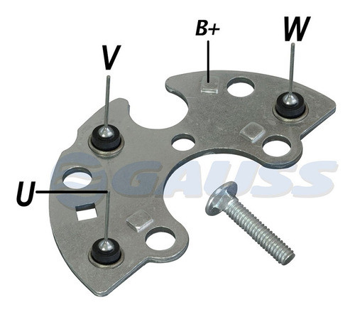 Placa Rectificadora Ford Cargo 6.6 /91 Wapsa 0