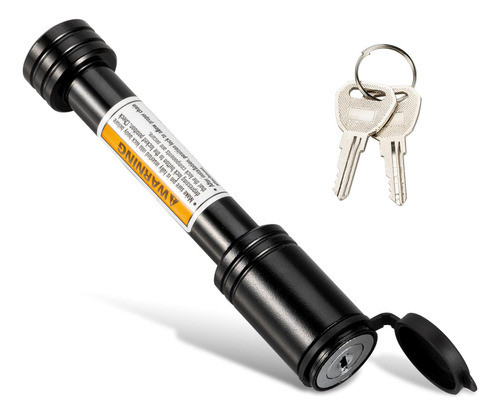 Topshine Cerradura De Enganche De Remolque Negra, Cerradura 0