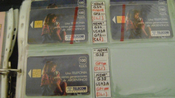 Tarjeta Telefonica Coleccion Telecom Nena C/ Telefono G34 N 0