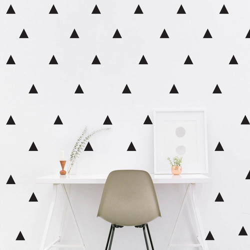 Vinilo Decorativo Pared [7d6v4wlr] Triangulos 0