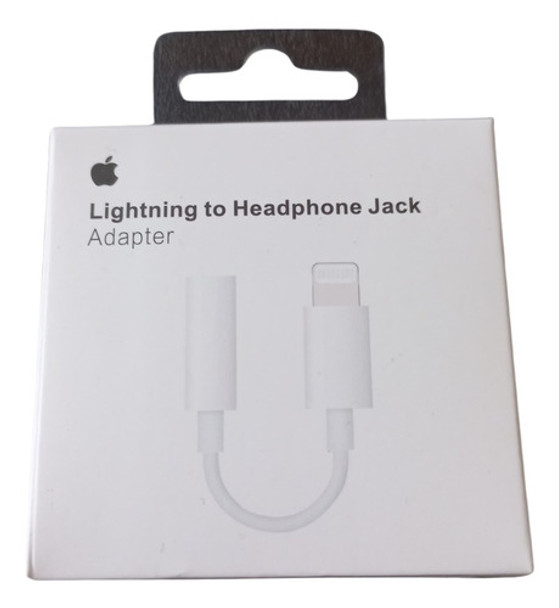 Cable Lightning To Headphones Adaptador Mini Plug 3.5 0