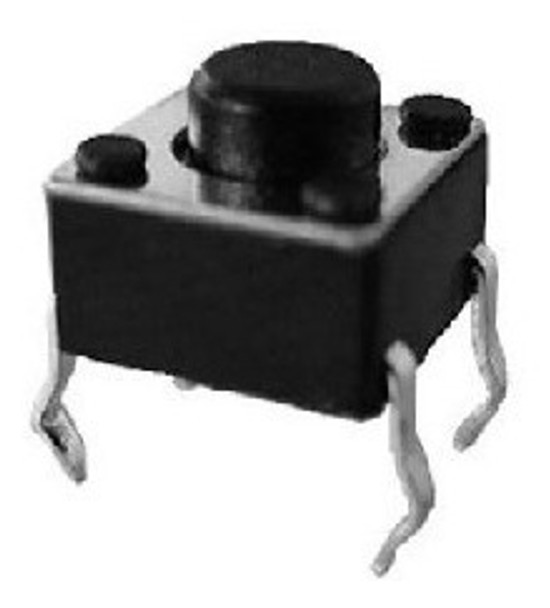 Tact Switch 5.1mm 4 Terminales X 10 Unidades 0