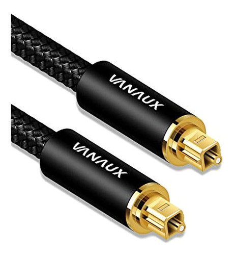 Vanaux Cable Toslink De Audio Óptico Digital Cable De Fibra 0