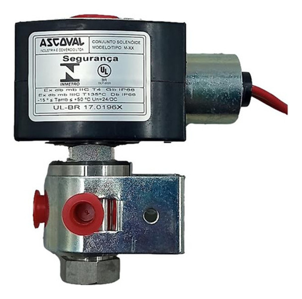 Válvula Solenoide Asco Ef8320g227 24vdc 1/8 11,6w 0