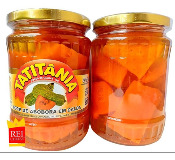 Doce De Abóbora Em Calda 2 Unidades 0 Doce De Abóbora Em Calda 2 Unidades 0