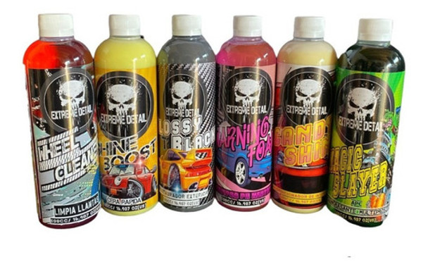 Kit Lavado Auto Premium Extreme Detail Surtido Completo 0