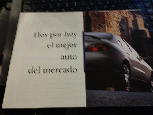 Folleto Catálogo Hyundai Elantra Original Impreso 0