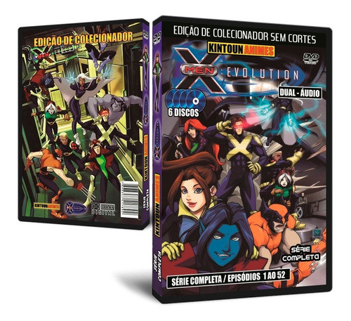 X-men: Evolution Série Completa E Dublada Em Dvd 0