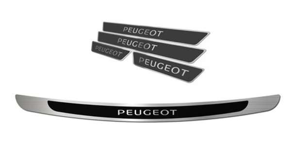 Kit Cubre Zocalos P/ Baul Y Puerta P/ Peugeot 2008 0
