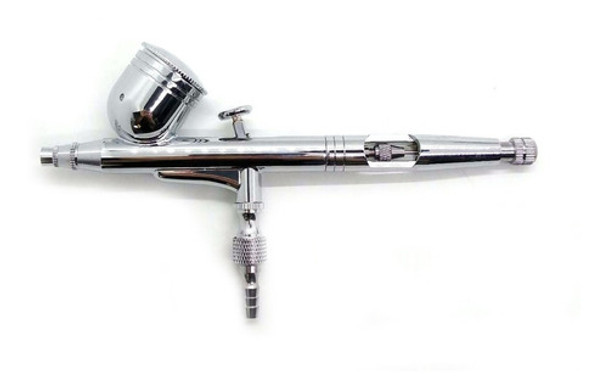 Kit Aerografo Doble Acción Por Copa De Gravedad 0,5mm 0