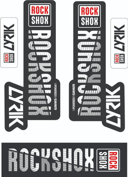 Calco Vinilo Kit Rock Shox 0
