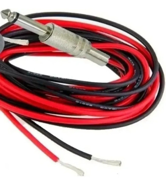 Pack 2 Cables Para Bafle Plug A Pelado 10 Metros Profesional 0
