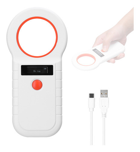 Leitor Eletrônico De Etiquetas: Chip Portátil Recarregável 0