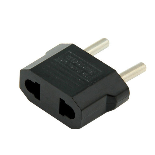 Enchufe Adaptador De Ficha Americana 3 Patas Chatas Febo 0