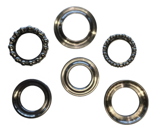 Juego Cubetas De Direccion Honda Titan 2000 Cg Fan 125 Spot 0