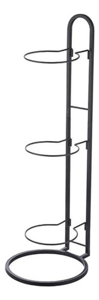 Rack De Armazenamento De Bola, Suporte De Futebol, 3 Camadas 0