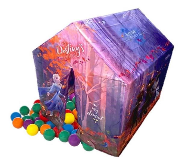 Pelotero + 50 Pelotas Casita Carpa Frozen Toys Story Mickey 0