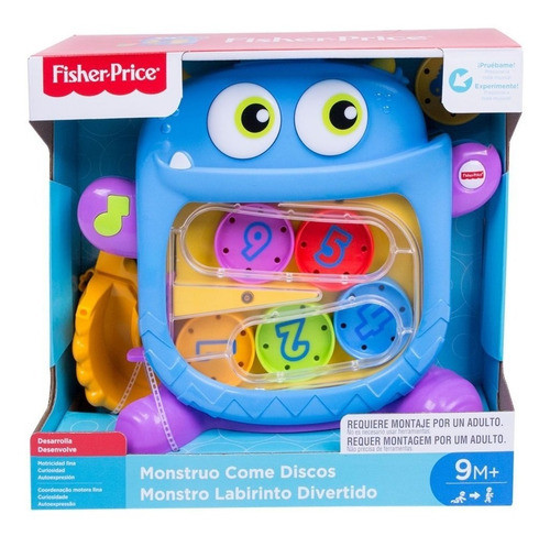 Fisher Price Monstruo Come Discos Jugueteria Bunny Toys 0