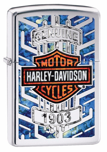 Encendedor Zippo Modelo 29159 Harley Davidson 2017 0