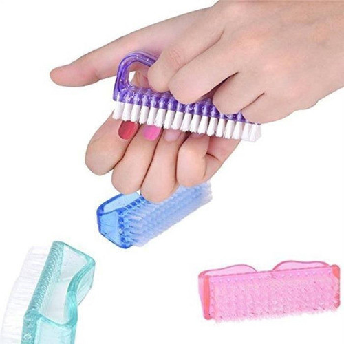 Escova Para Unhas Manicure C/ 12 Unidades Barato 0