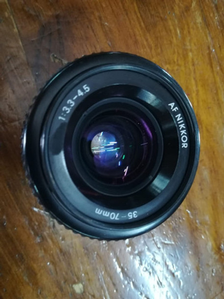 Vendo Lente Nikon Af Nikkor 35mm-70mm/3,3f-4,5f Zoom 0