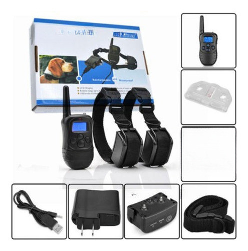 Petrainer Perro Formación Collar Impermeable Recargable Con 0
