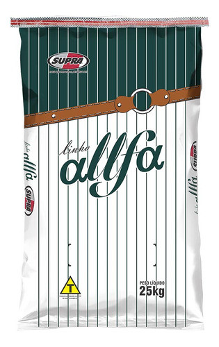 Alfafa Peletizada Cavalos Melaço Supra Allfa Mel Sc 25 Kg 0