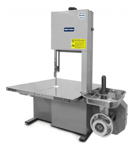 Sierra Para Carnes Con Picadora De Mesa. Equiparte 0