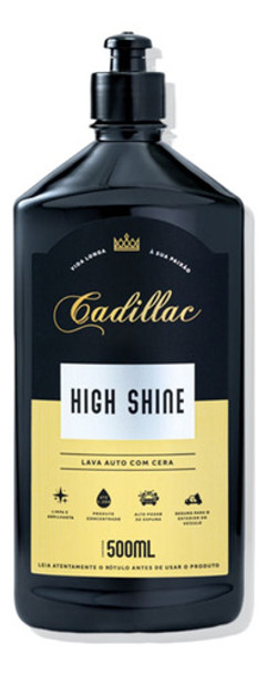 Shampoo Automotivo Com Cera High Shine 500ml Cadillac 0