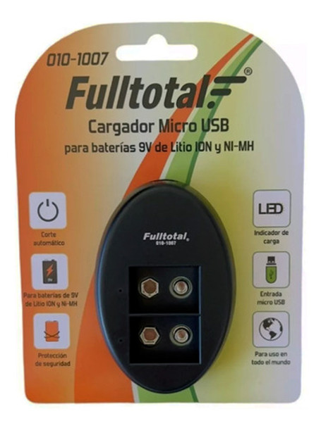 Cargador Para 2 Baterias De 9v 0