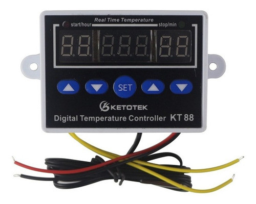 Termostato Digital Com Timer Modelo Kt88 0