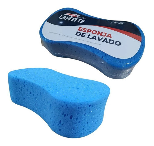 Esponja Lavado De Autos Goma Espuma Ergonomica Laffitte 0