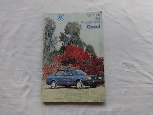 Manual Guantera Volkswagen Gacel 1989 Instruccion Catalogo 0